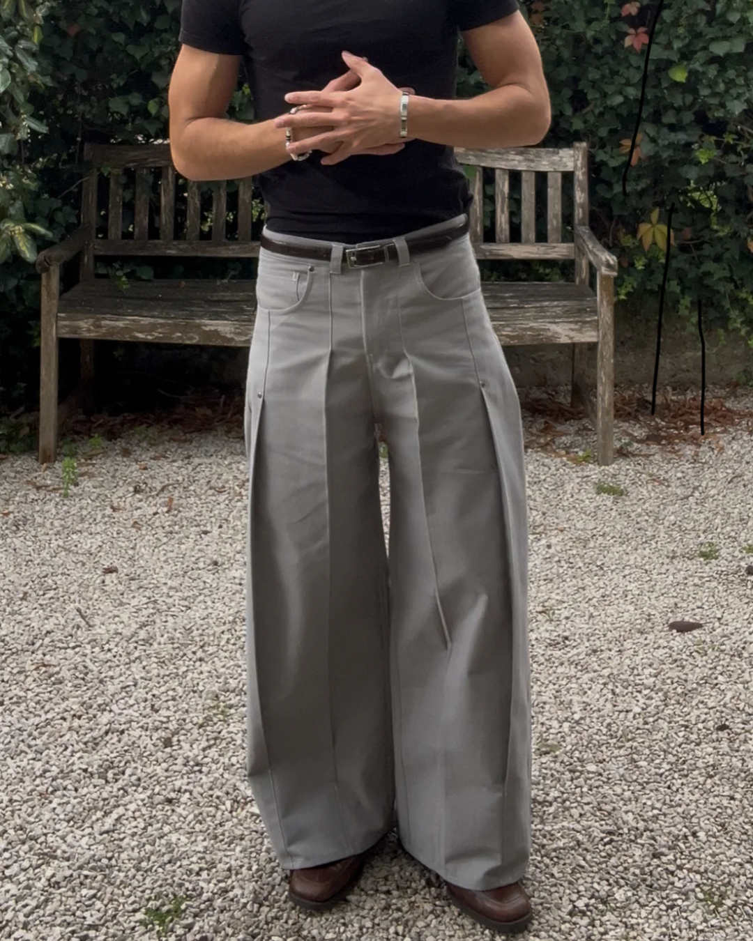 Hashira Pant - Seam-Pleat Wide Leg