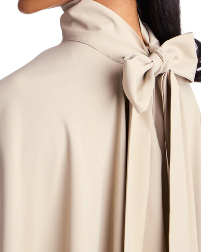 Kaze Set - Draped Cape & Wide Pleat Trousers