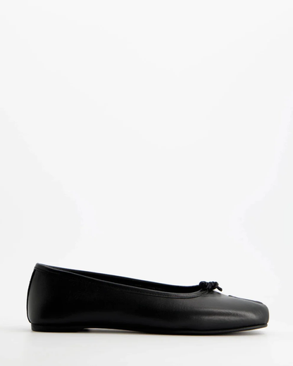 Tabi Flat - Split-Toe Leather Ballet