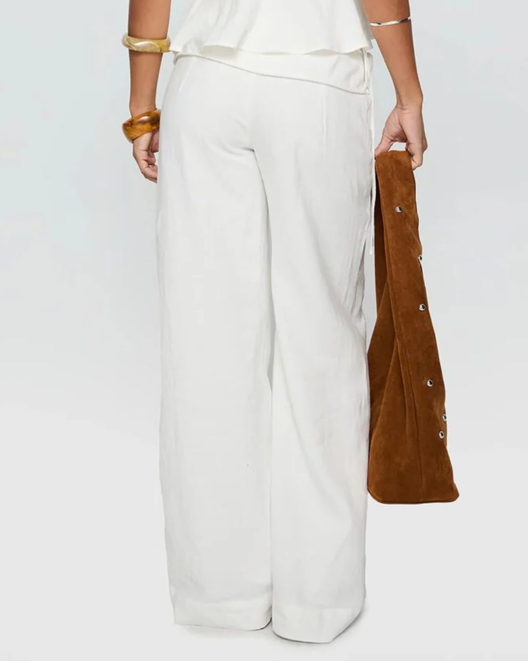Musubi Pant - Linen Wrap-Tie Wide Leg