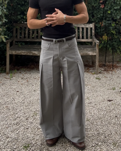 Hashira Pant - Seam-Pleat Wide Leg